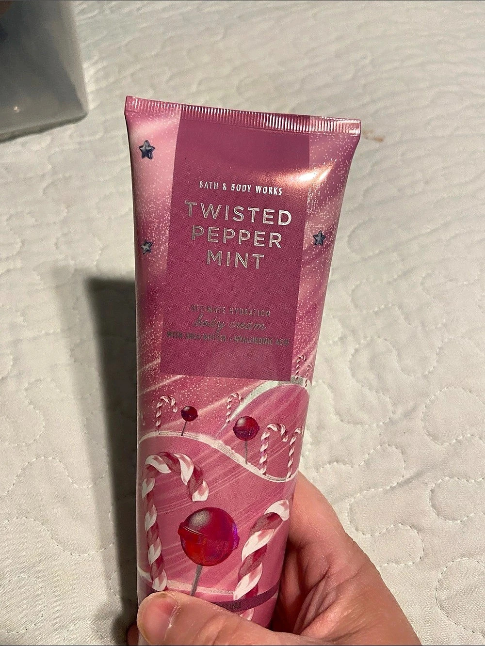 Bath & Body Works Twisted Peppermint Mint Ultimate Hydration Body Cream Body